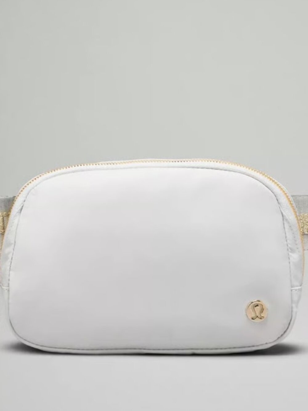 NWT Lululemon Everywhere Belt Bag (White/Gold)